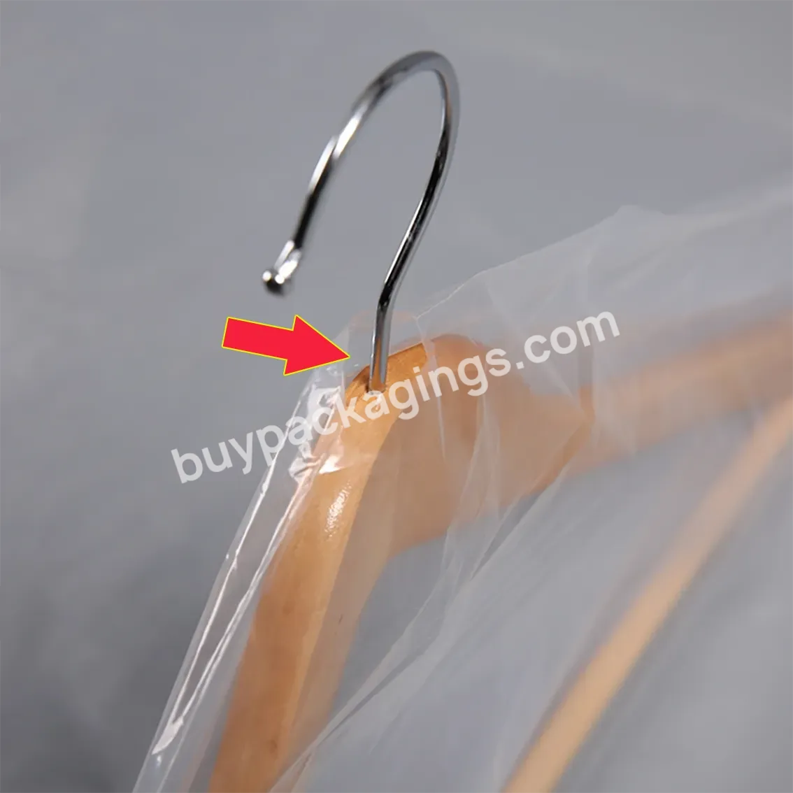 Anti-dust Clothes Packaging Plastic Bag Ldpe Packing Bags For Apparel Polyethylene Bag For Clothing
