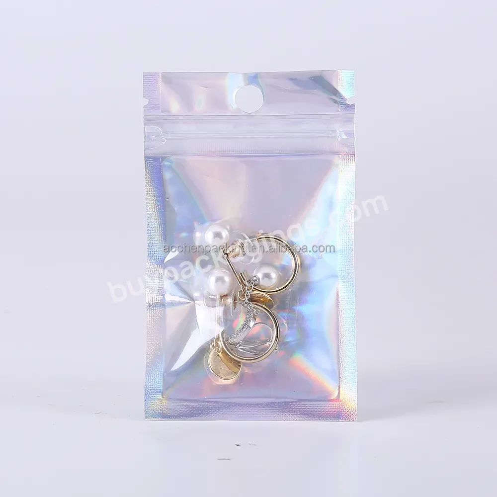 Aochen Packaging Bag,Holographic Bag Jewellery,Jewelri Pack