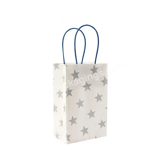 Attractive And Durable New Coming Decorative Purple Paper Gift Bags