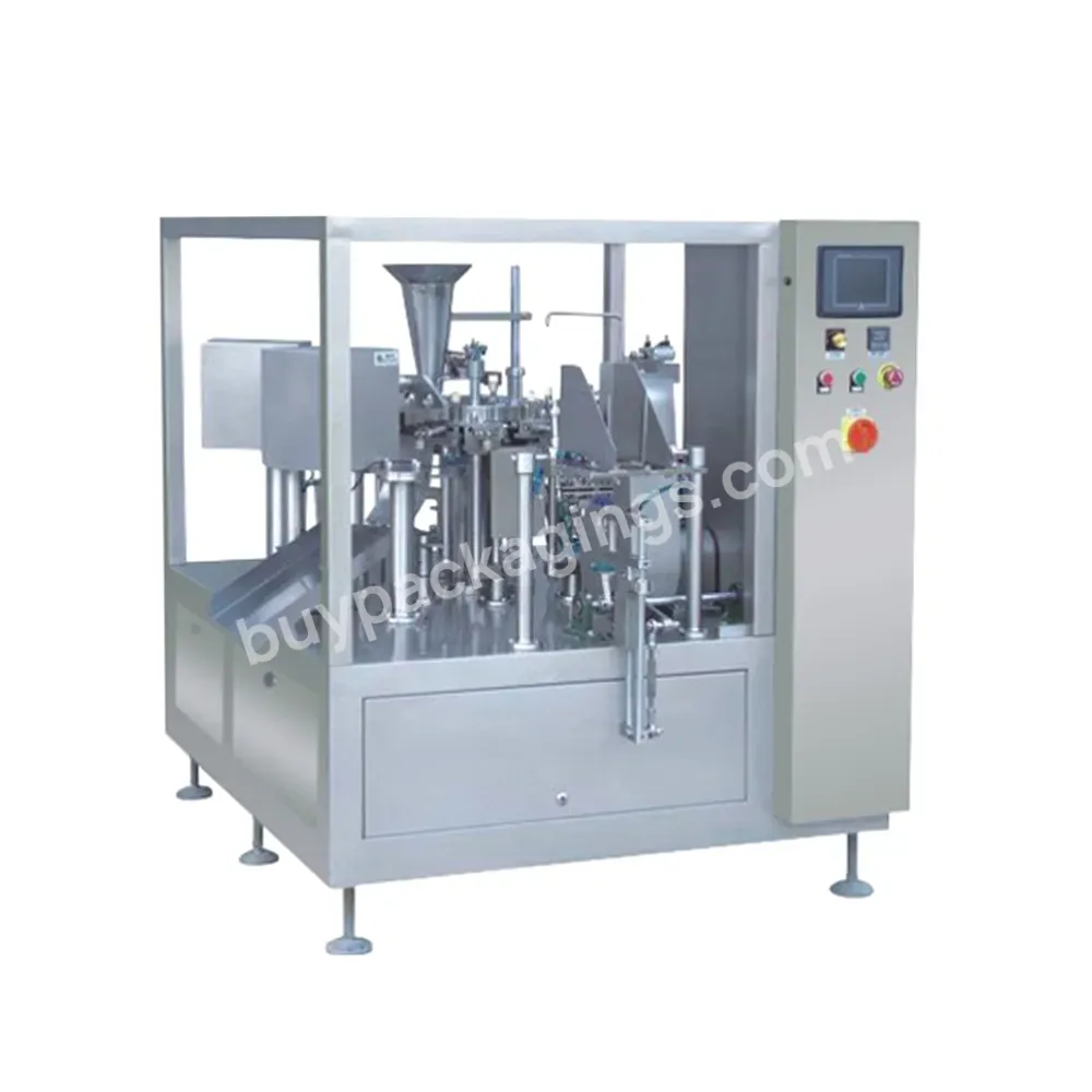 Automatic Chili Tomato Curry Powder Packaging Machine Rotary Pre-made Bag Packing Machine - Buy Chili Powder Packing Machine,Powder Packing Machine,Premade Bags Packing Machine.