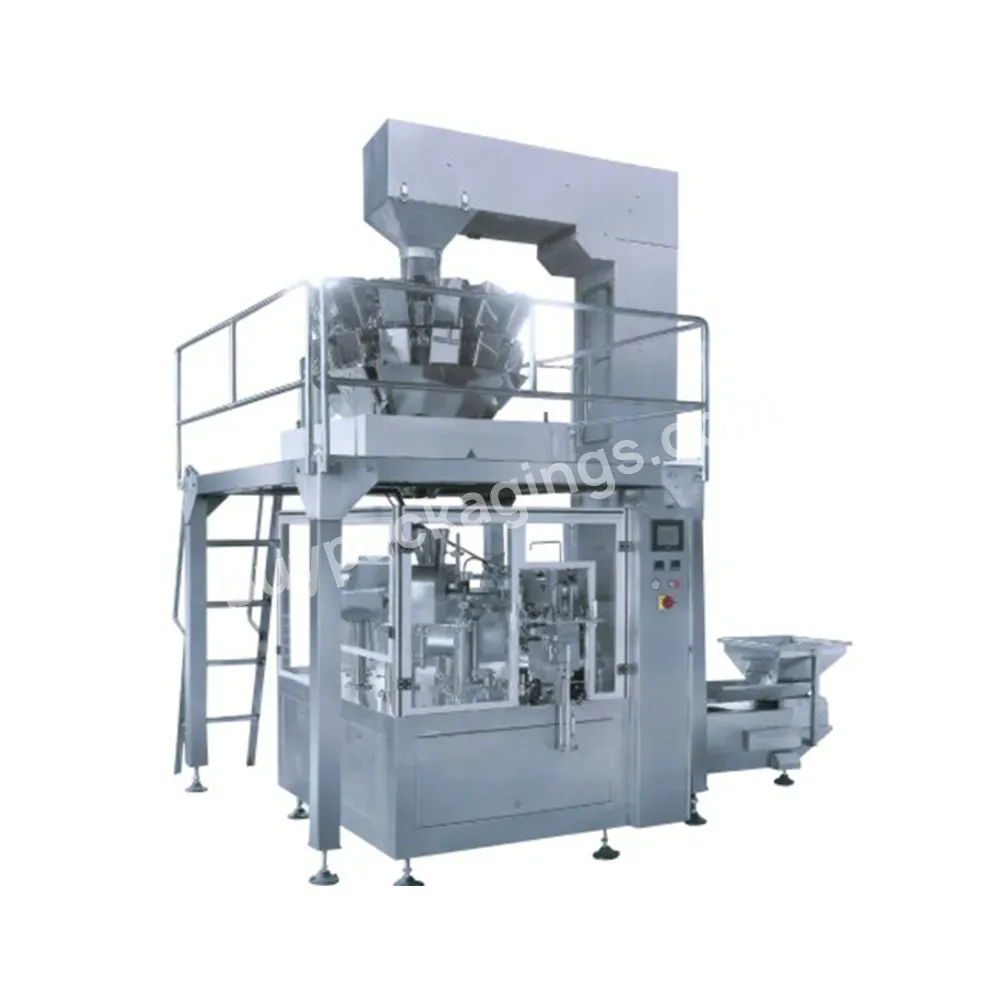 Automatic Doypack Solid /gruanle Food Ice Candy Filling Fondant White Sugar Bonbon Caramel Packaging Machine