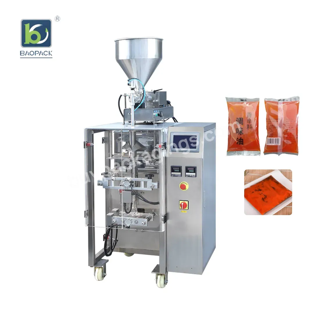 Automatic Guacamole Marmalade Salad Dressing Packing Machine Chili Sauce Caviar Mango Jam Packaging Machine - Buy Jam Packaging Machine,Pillow Bag Packing Machine,Vertical Packing Machine.