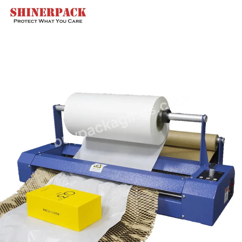 Automatic High Speed Protection Using Packaging Paper Wrapping Machines Honeycomb Kraft Paper Packaging Machine