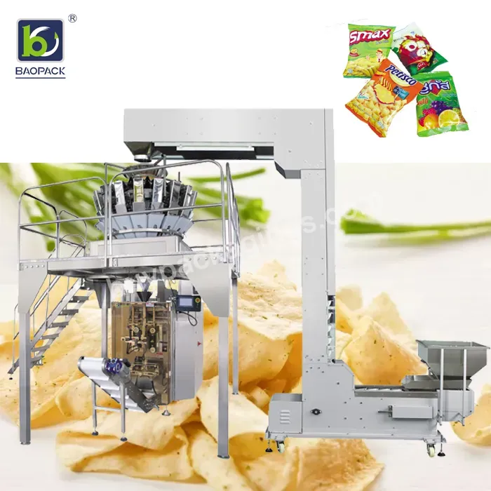 Automatic Small Potato Chips Puffed Food Packing Machine