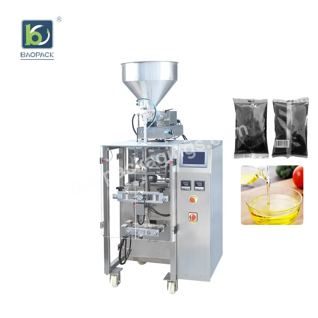 Automatic Vegetable Coconut Pouch Mustard Sachet Cooking Oil Packing Machine Peanut Oil Packaging Machine - Buy Oil Packaging Machine,Pillow Bag Packing Machine,Liquid Packing Machine.