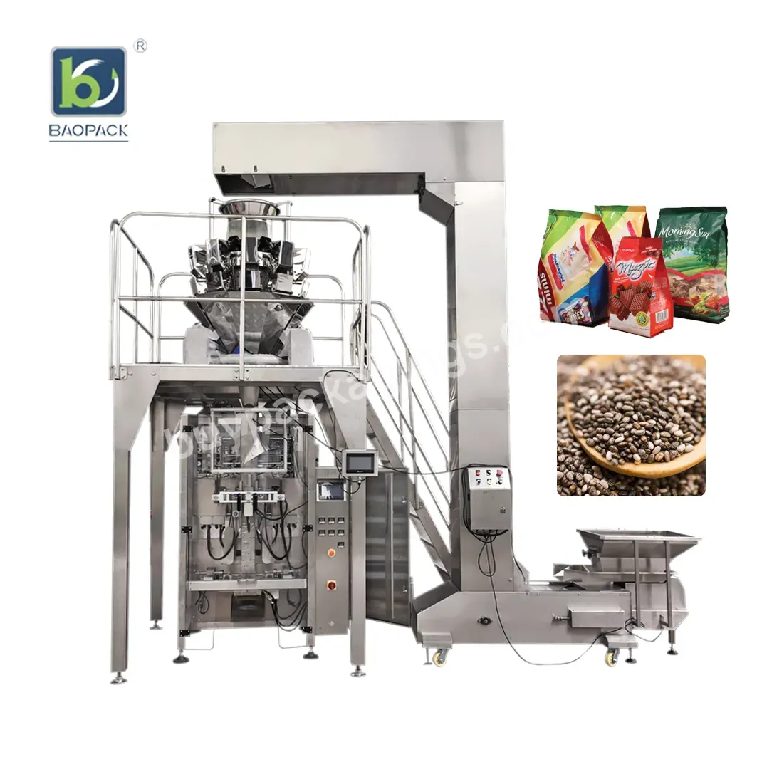 Automatic Vegetable Flowers Lotus Melon Sesame Seed Pillow Bag Packing Machine Sunflower Seeds Packaging Machine