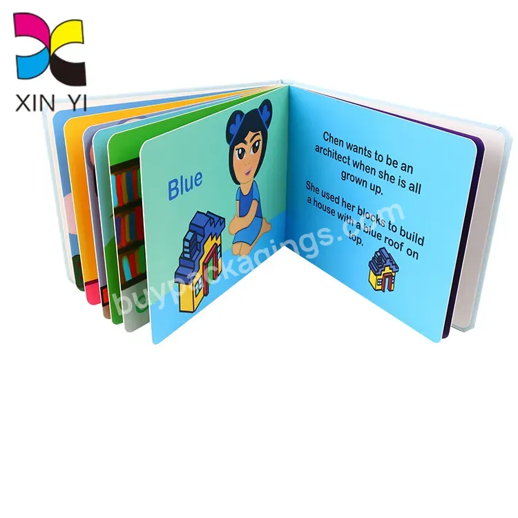 Baby Educational Learning Books Abc Study Cardboard Book Kids Book