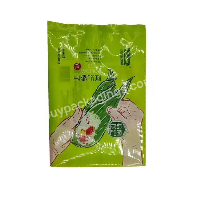 Back Sealed Plastic Laminated Ice Cream Packaging Bag Popsicle Bags Quad Seal Bag Free Design Custom Print Snack Packing Pouch