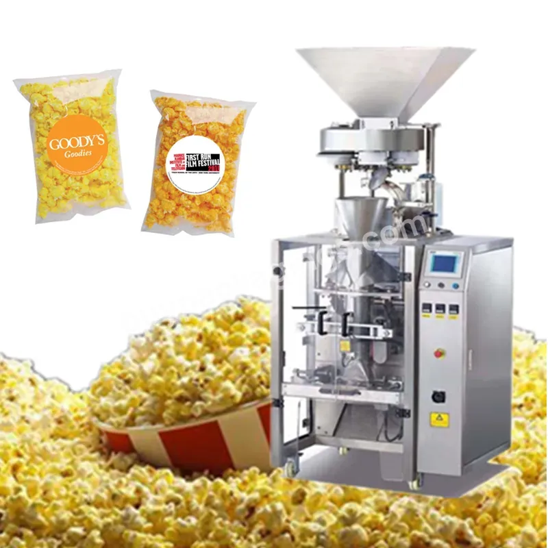 Bag Packing Machine Small Automatic Vertical Packing Machine For Popcorn - Buy Automatic Popcorn Packing Machine,Vertical Packing Machine For Popcorn,Bag Packing Machine Small.