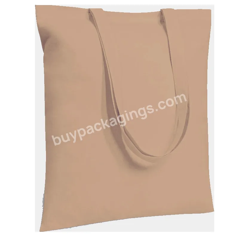 Bags With-custom Words Printed Logo New Canvas With-handle Black Portable Waterproof Large Shopping Tote Bag