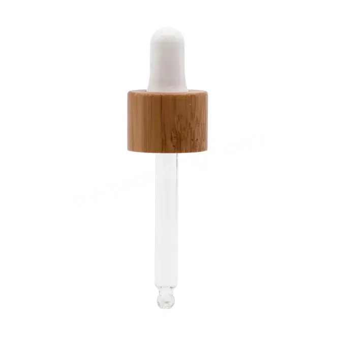 Bamboo Covered Glass Dropperpipette 18/410