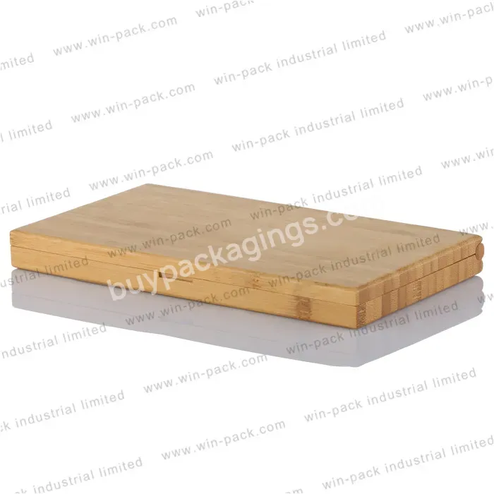 Bamboo Make Up Eye Shadow Palette Packing For Cosmetic Company