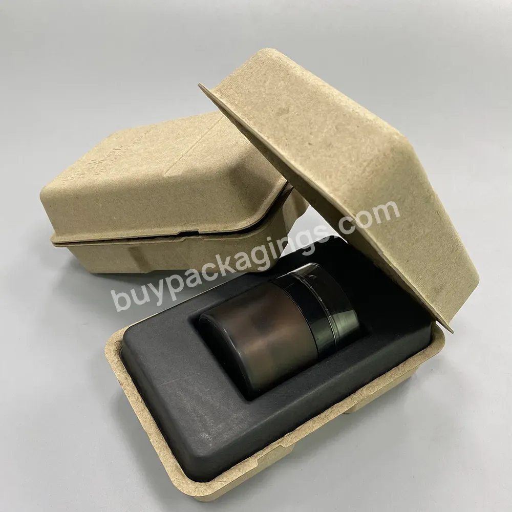 Bamboo Pulp Packaging Molded Pulp Eco Friendly Sugarcane Pulp Box Molded Packaging Box