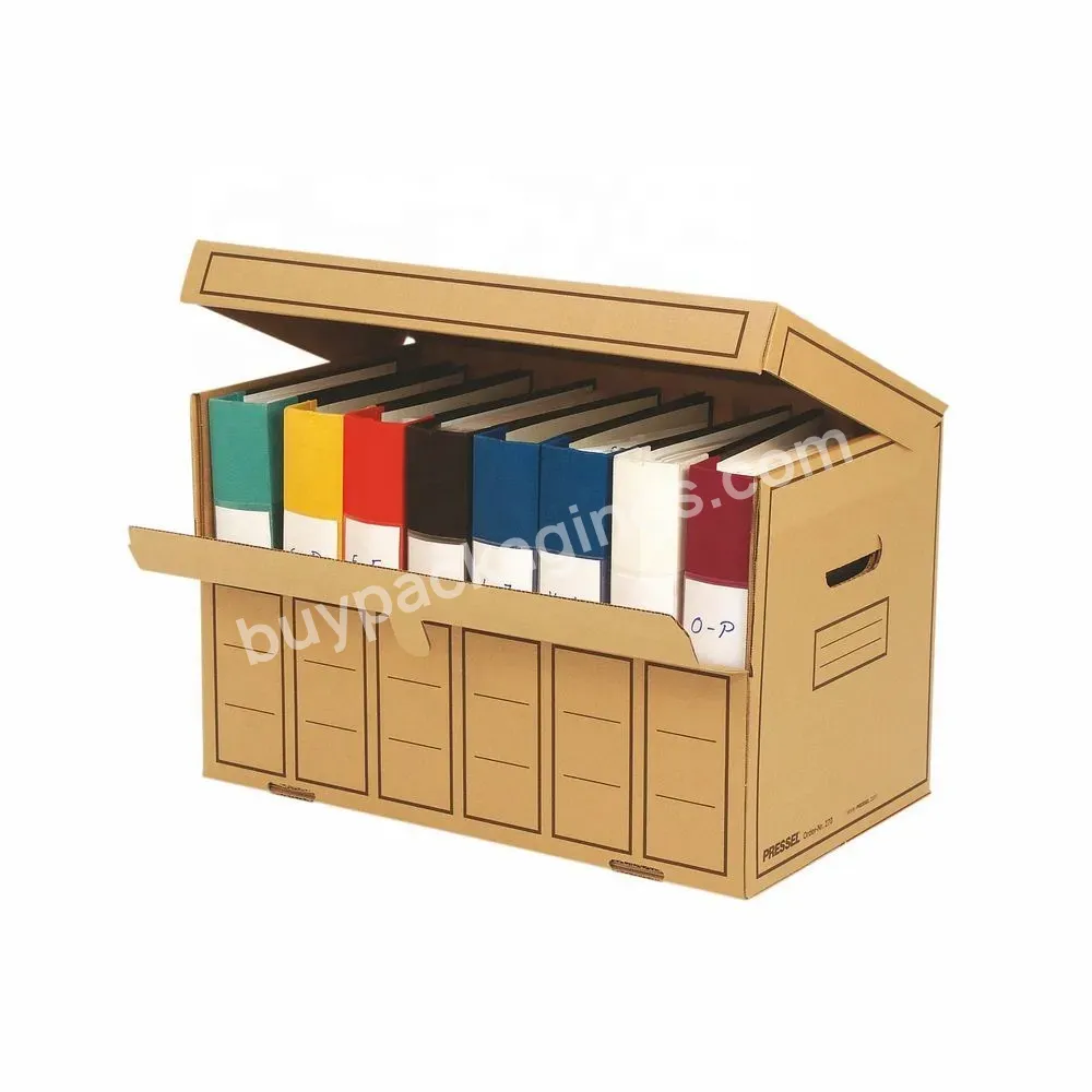 Bankers Foldable Box File Storage Box Document Storage Paper Box