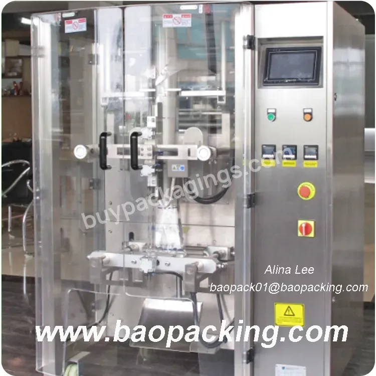 Baopack 5g Sugar 1kg Salt Packing Machine Match 10 Head Weigher Automatic Vertical Popcorn Packing Machine For Granules