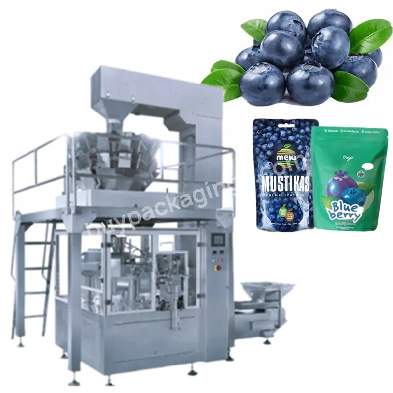 Baopack Automatic Bag Given Dry Fruits Sea Food Blueberry Packing Machine