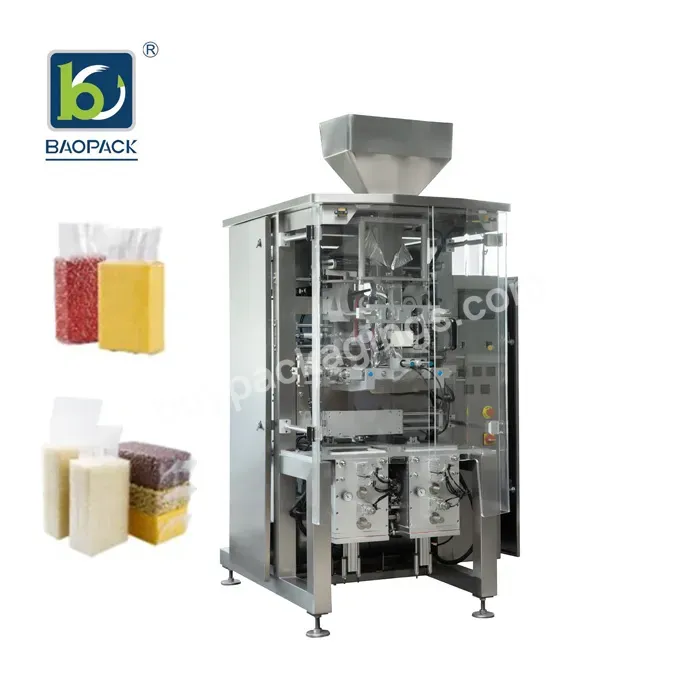 Baopack Automatic Double Chamber Coffee Bean Vacuum Vertical Packaging Machine For Pulse