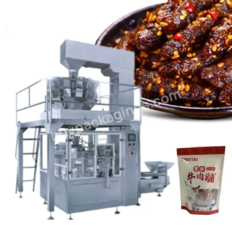 Baopack Dates Packaging Machines Confectionery Beef Jerky Packaging Machine