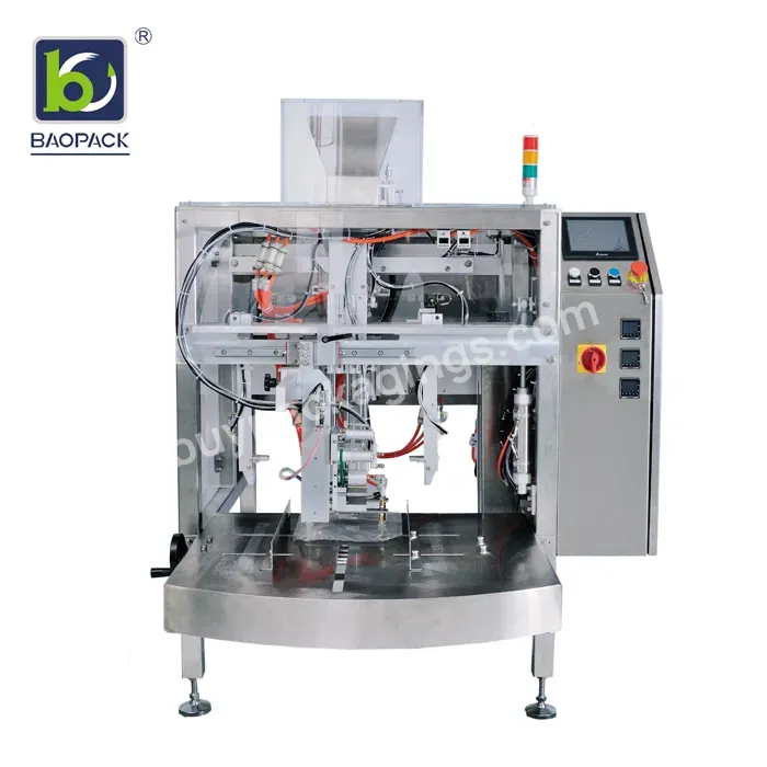 Baopack Dried Meat Products Single Position Premade Bag Filled Sealed Packing Machine - Buy Single Position Premade Bag Machine,Premade Bag Machine,Premade Bag Packing Machine.