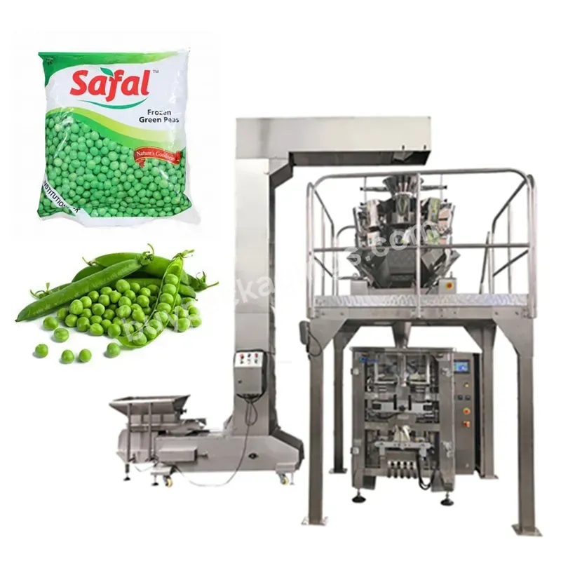 Baopack Green Peas Packaging Machine Of Frozen Food Packaging Machinery System