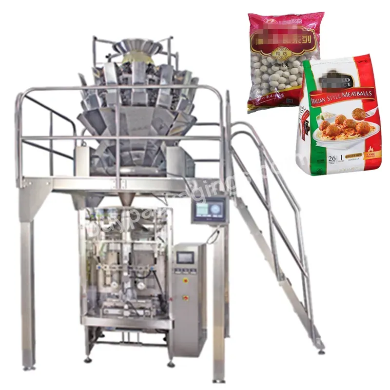 Baopack Package Machine Meatballs For Meatballs Automatic Vacuum Kimchi Packaging Machine