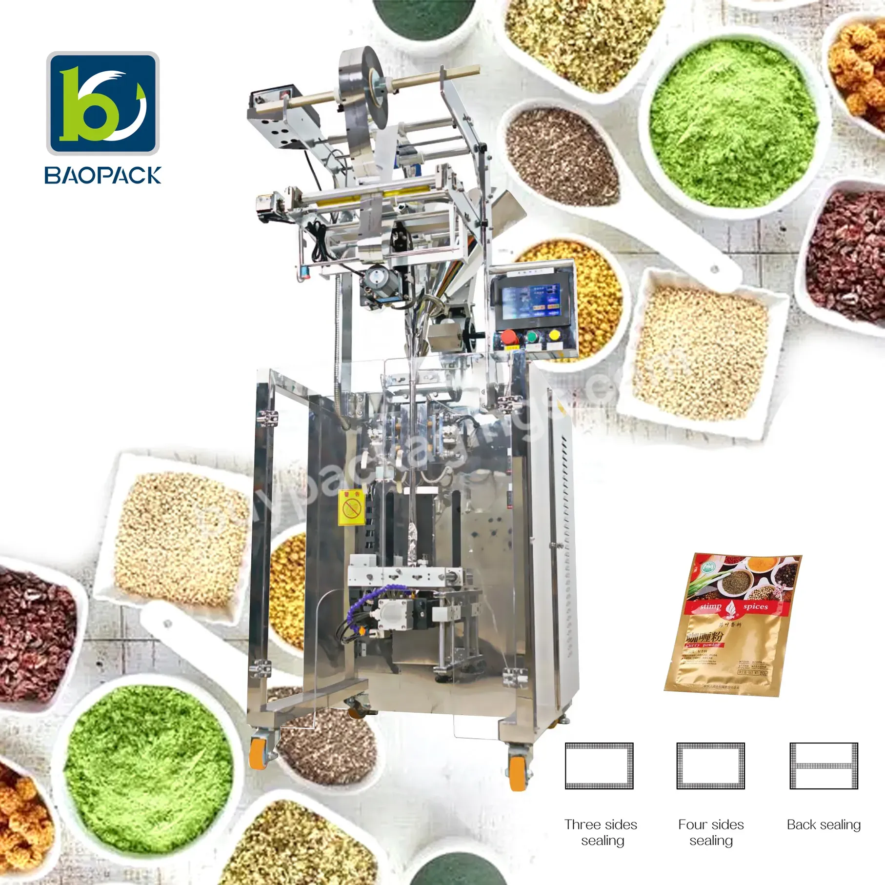 Baopack Tea Pouch Coffee Drip Bag Packaging Machine Nitrogen