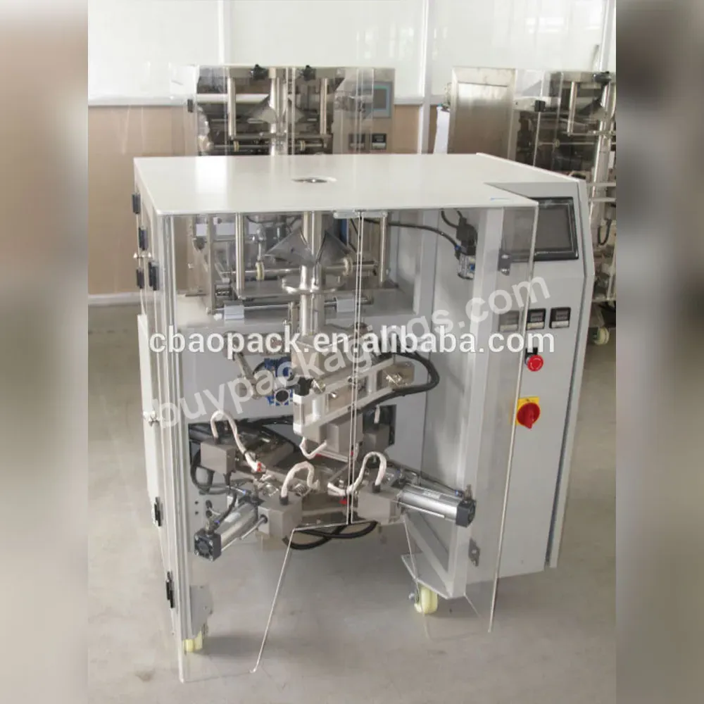 Baopack Vj25 Triangulation Bag Auto Vertical Packaging Machinery Triangle Plastic Bag Granule Snack Food Packing Machine