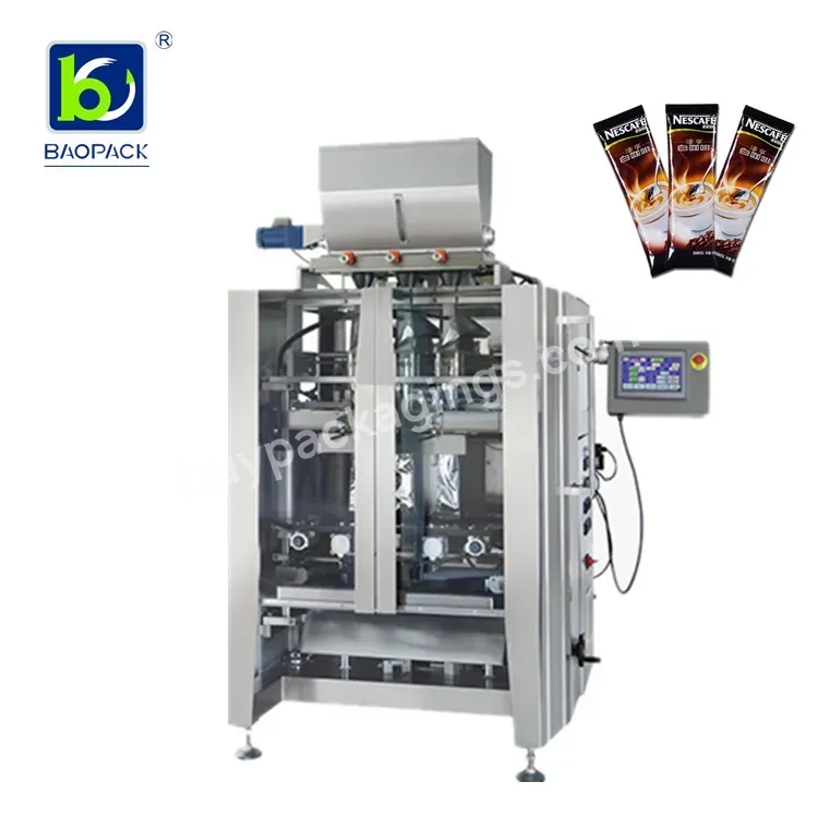 Baopack Vl80 High Efficiency Coffee Powder Dry Ice Cream Mix Packaging Machine