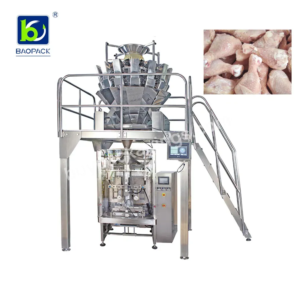 Baopack Vp73 Chicken Legs Drumstick Packing Machine For Frozen Meats