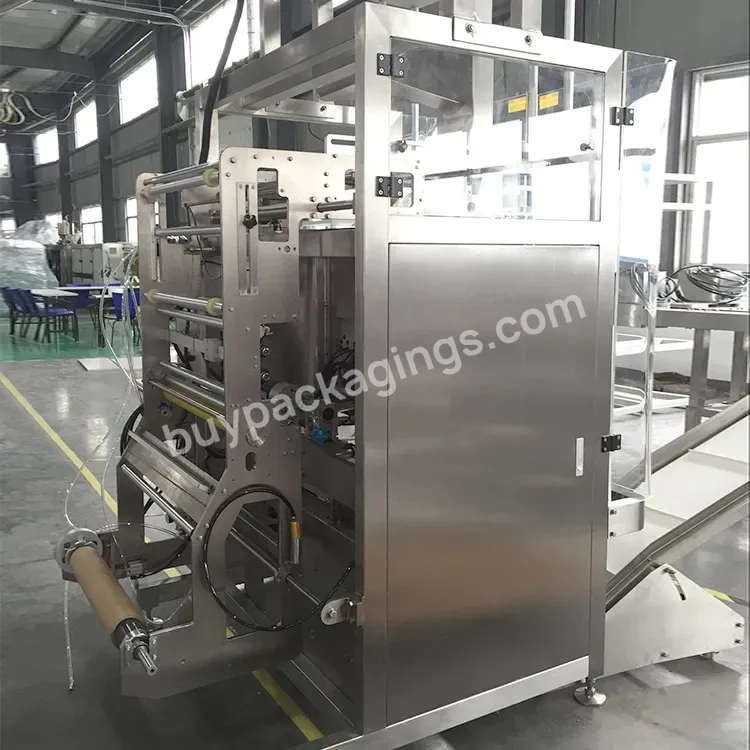 Baopack Vt73 Filling And Sealing Packing Machine Automatic Stand Up Plastic Sachet Pouch Quadro Bag Packaging Machine - Buy Snacks Packaging Machine,Vffs Packaging Machine,Snacks Packing Machine.