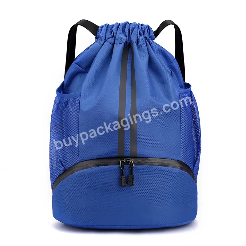 Basketball Swimming Wet And Dry Separation Female Storage Bag Sports Backpack Training Fitness Band Drawstring Backpack - Buy Swimming Wet And Dry Separation Bag,Training Fitness Band Drawstring Backpack,Sports Backpack Bag.
