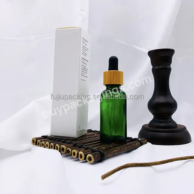 Beard Oil Paper Package Boxes For Dropper Bottle,Custom Essential Oil Packing Box