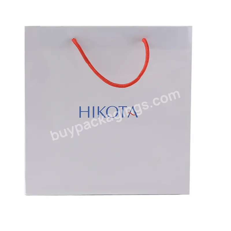 Beatiful Custom Luxury Gift Garment For Shoes Paper Shopping Bags With Handle