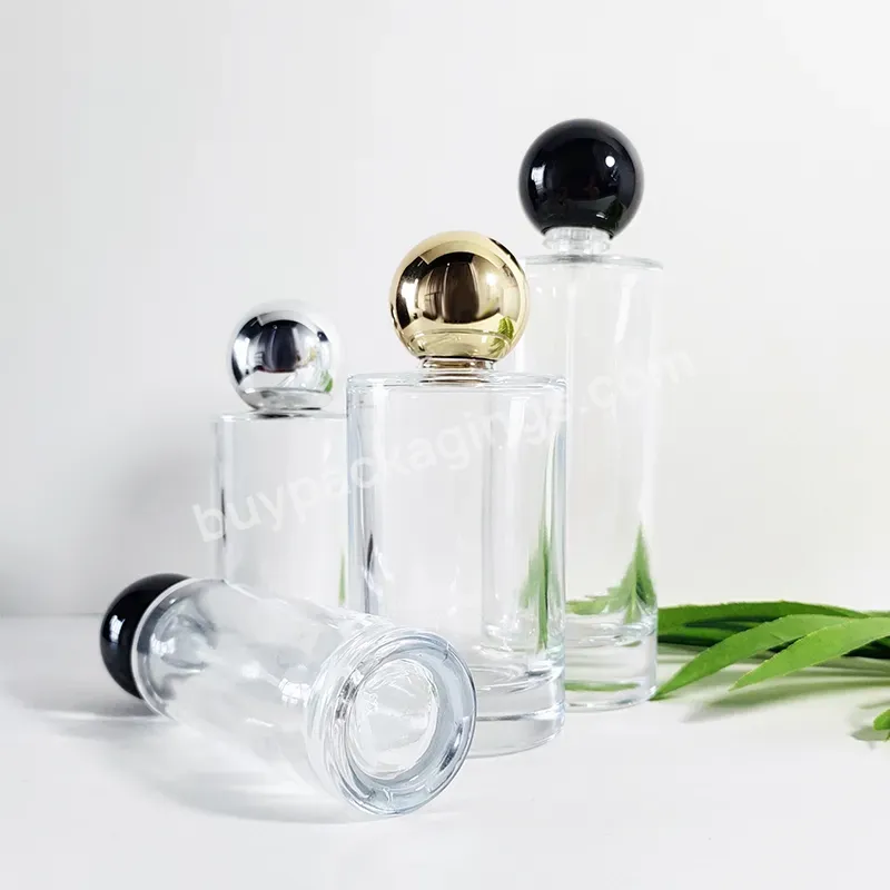 Beautiful Empty Perfume Bottle Glass 50ml 100ml With Packing Glass Spray Perfume Bottle