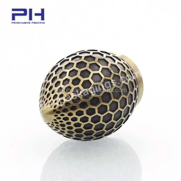 Beautiful Honeycomb Perfume Bottle Cap