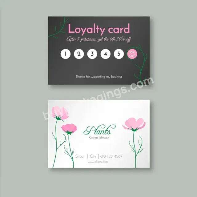 Beauty Loyalty Card Beautiful Greeting Cards Nail Salon Customer Rewards Card