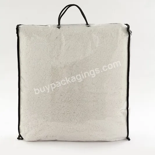 Bedding Set Duvet Bags With Zipper /pvc Bag For Blanket