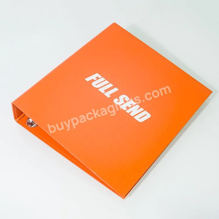 Bespoke Cardboard Custom 3 Ring Binder And Binder Dividers