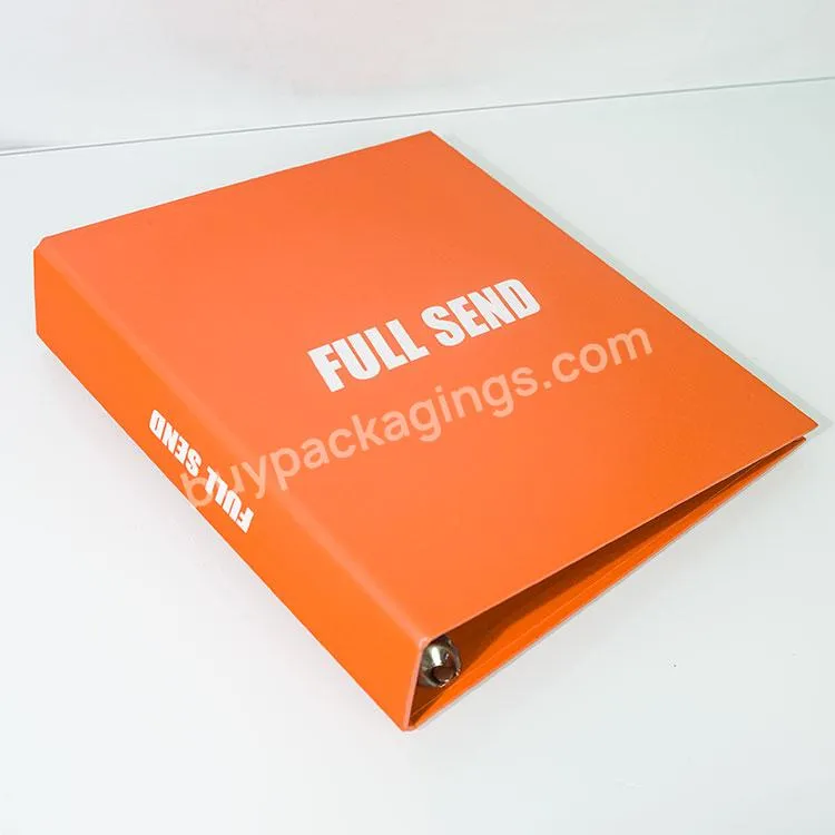 Bespoke Cardboard Custom 3 Ring Binder And Binder Dividers - Buy Custom Binder,3 Ring Binder,Binder Dividers.