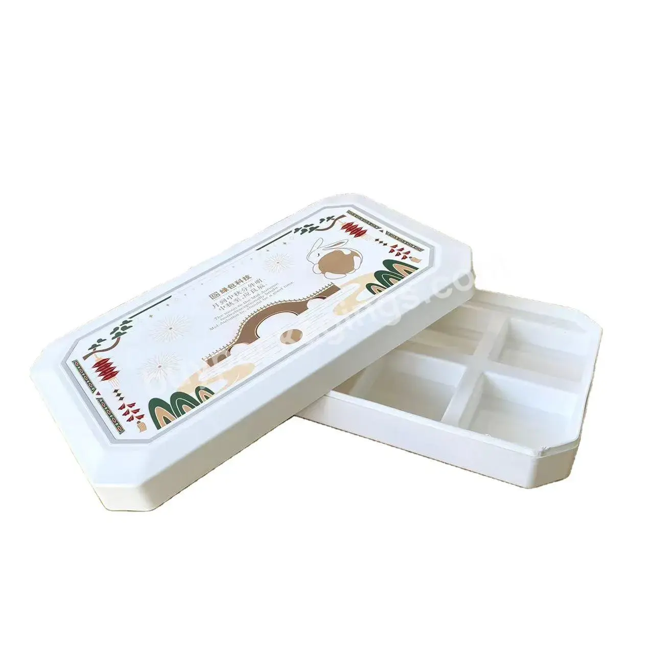 Best Custom Eco-friendly Degradable Luxury Full Color Food Grade Products Sugarcane Printed Paper Boxes Packaging