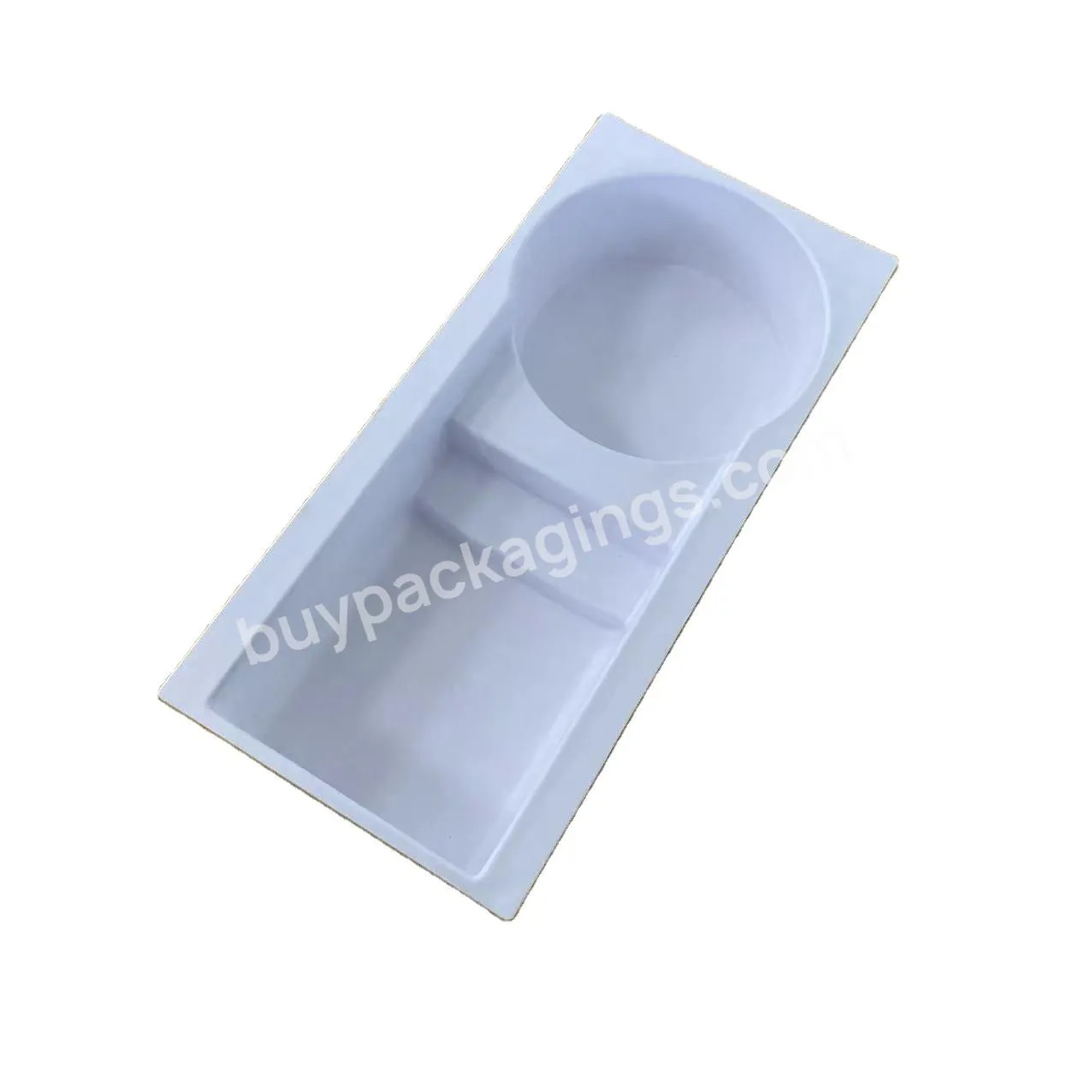 Best Custom Eco-friendly Degradable Luxury White Electronic Products Sugarcane Printed Paper Insert Packaging