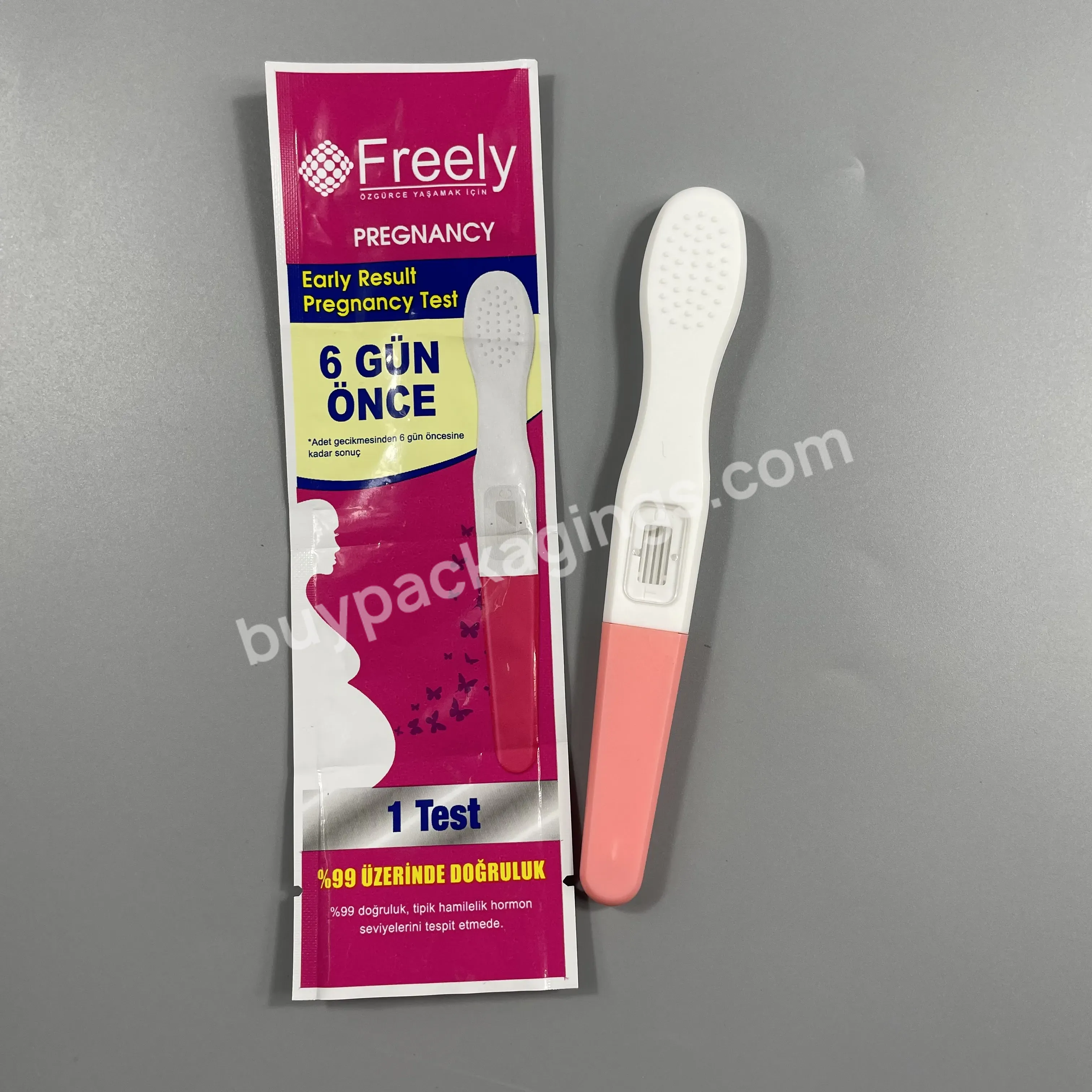 Best Pregnancy Test Strip/cassette/midstream Hcg Pregnancy Test Rapid Diagnostic Test Kit Packaging Plastic Empty Test Cassette