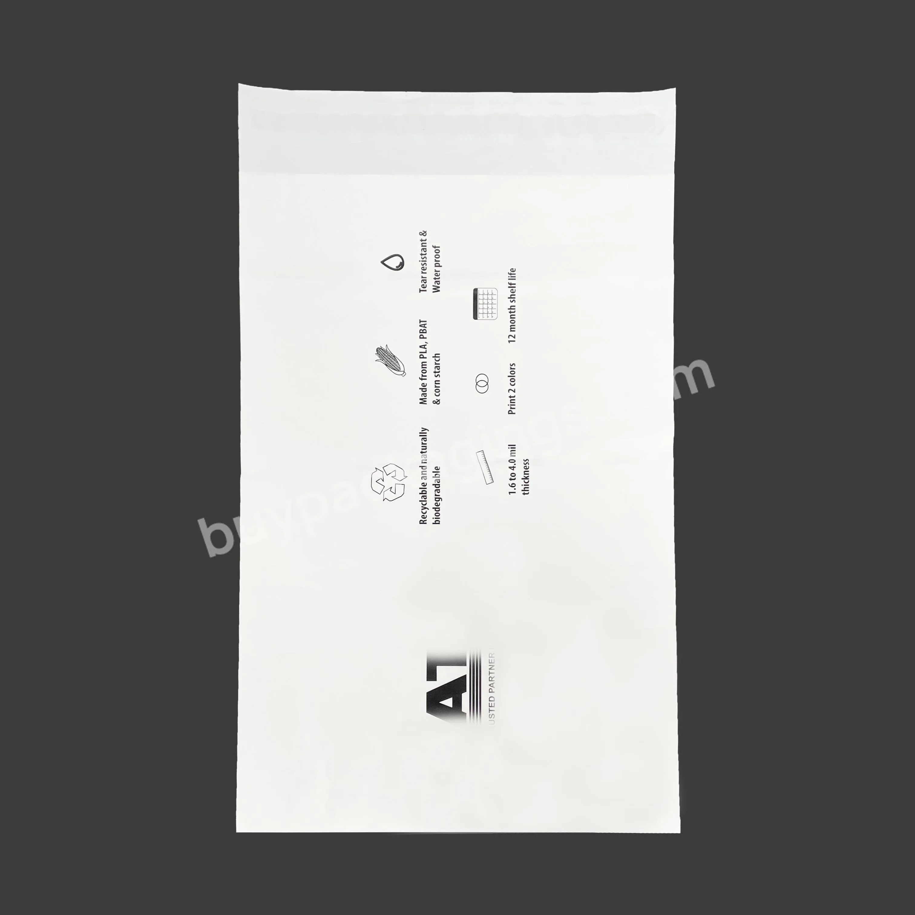 Best Price Compostable Biodegradable Self Adhesive Plastic Waterproof Bag Courier Mailer Mailing Envelope Packaging Shipping Bag