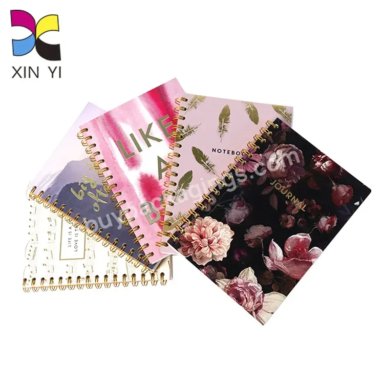 Best Price Wholesale Custom A5 Planner Diary Custom Spiral Notebook Printing