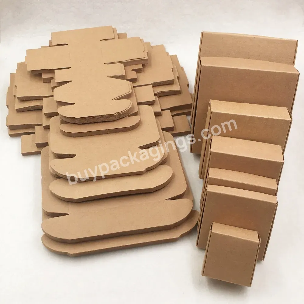 Best Quality Low Price Accept Custom A5 Shallow Kraft Eco Friendly Boxes Recycled Large Mailer Box