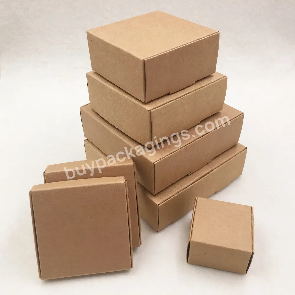 Best Quality Low Price Accept Custom A5 Shallow Kraft Eco Friendly Boxes Recycled Large Mailer Box