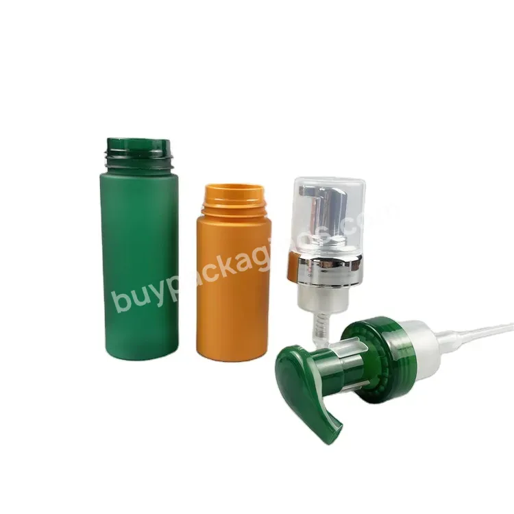 Best Selling 100ml 150ml 200ml Color Pet Foam Mousse Pump Bottle Foaming Bottles