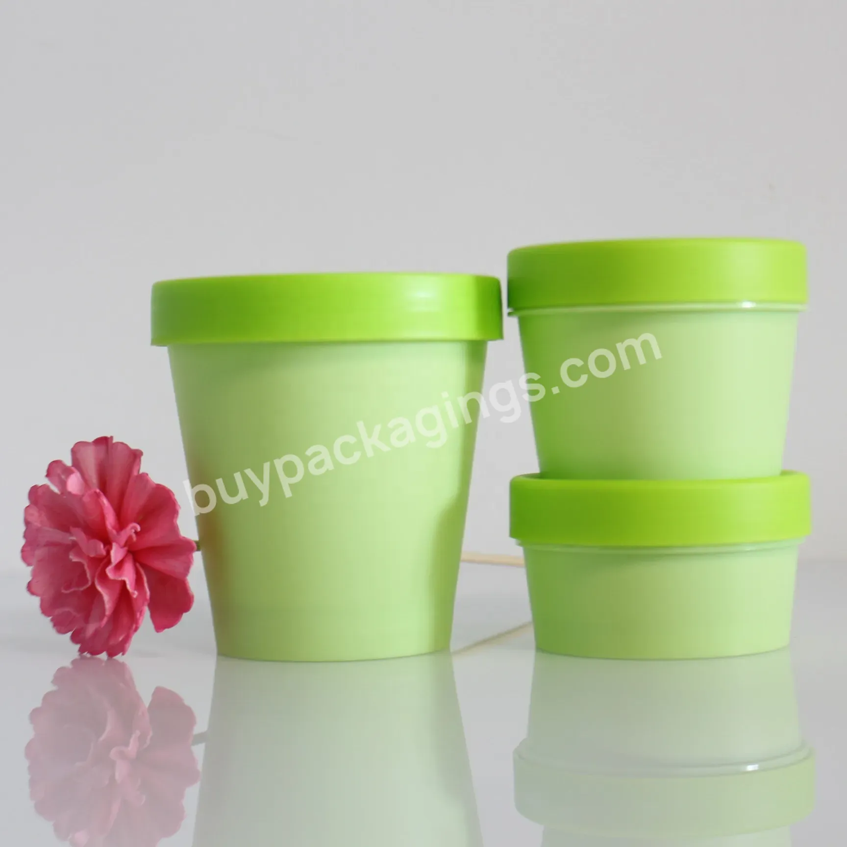 Best Selling 50ml 100ml 150ml 200ml Pp Matte 1oz Small Pp Plastic Cosmetics Cream Empty Jars White Ointment Jars