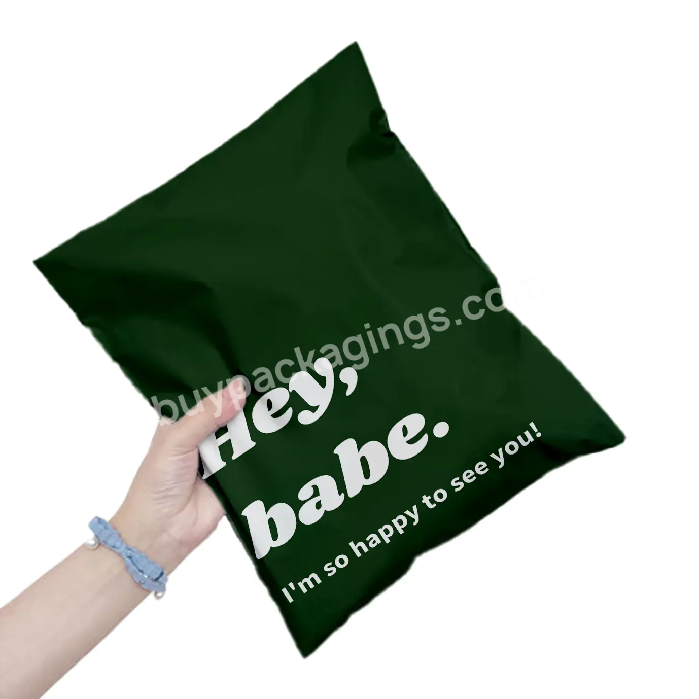 Best-selling Mailing Bag Double Seal Handle Biodegradable Oem Custom Mailing Packaging Bags For Lashes