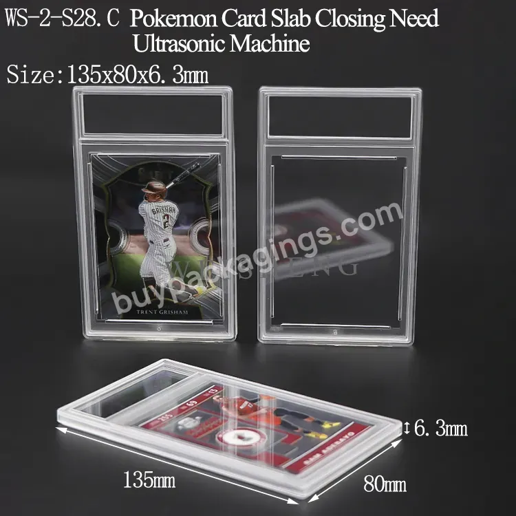 Bgs Sgc Tading Card Sports Baseball Basketball Football Hockey Yogioh Magic Mtg Grading Card Holder Sports Card Slab For Pokemon